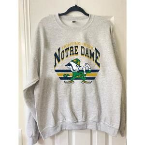 Notre Dame Fighting Irish Sweatshirt Ncaa Shirt University Varsity Sport Collect